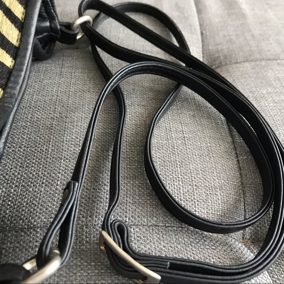 Valentina Leather Animal Print Small Crossbody Bag - Picture 6 of 6